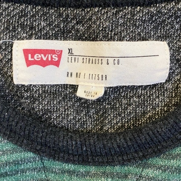 Levi’s Sweater Long Sleeve Super Soft Polo Banded Waist XL 🐝 - Picture 6 of 10